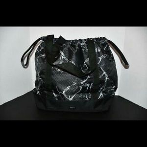 Cinch Utility Tote - Midnight Marble & 2 on the go pouches